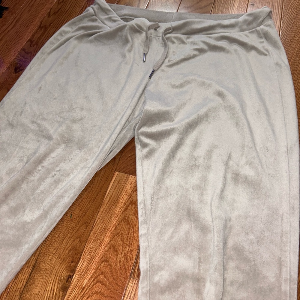 Velvet Tan Joggers/Sweat Pants